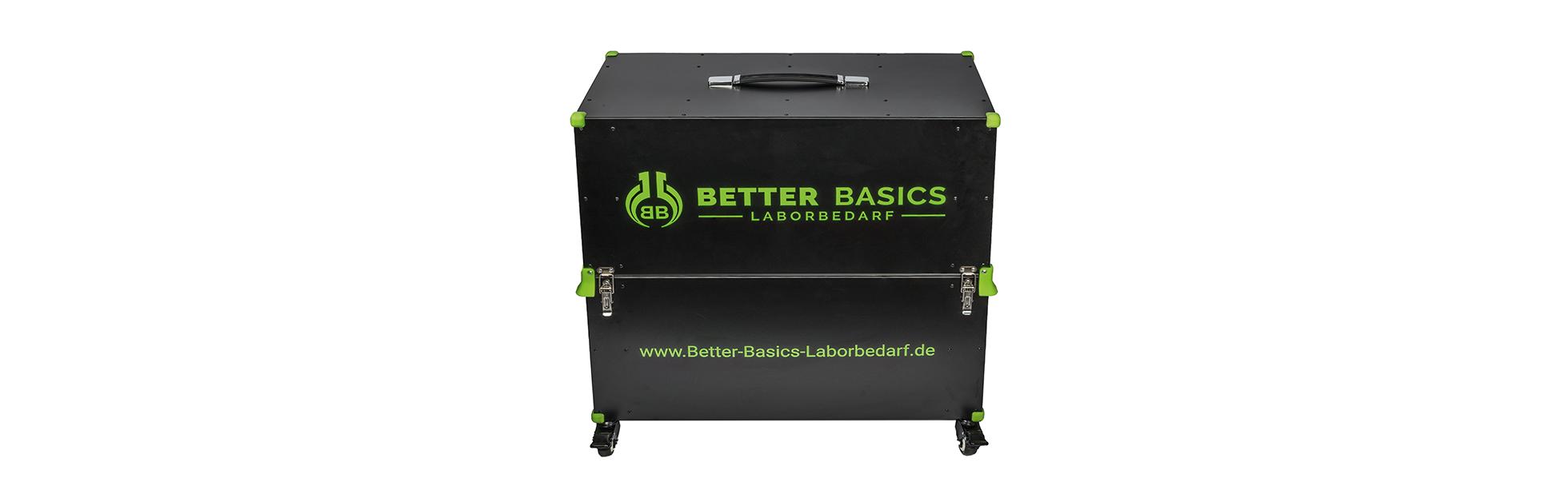 SmartCase Frontalaufnahme mit Oberteil Better Basics Laborbedarf